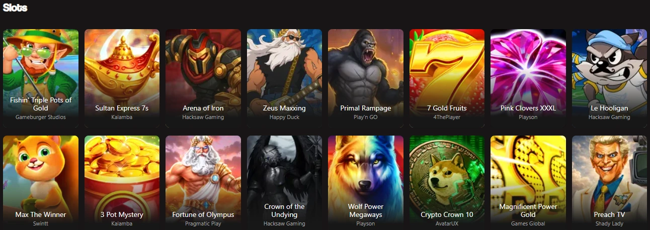 BetNinja Canada Slots Library and Casino Game Providers Showcase
